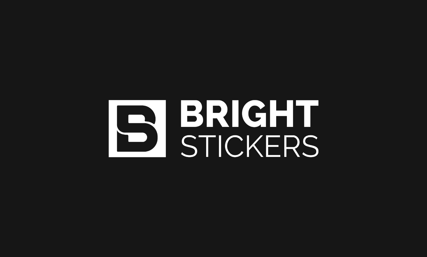 Bright Stickers Online UK Logo Design Agency Ipswich Uncuva