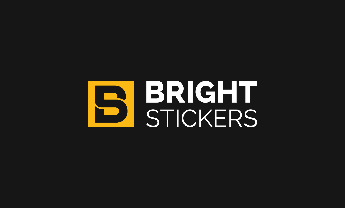 Bright Stickers Online UK Logo Design Agency Suffolk Uncuva