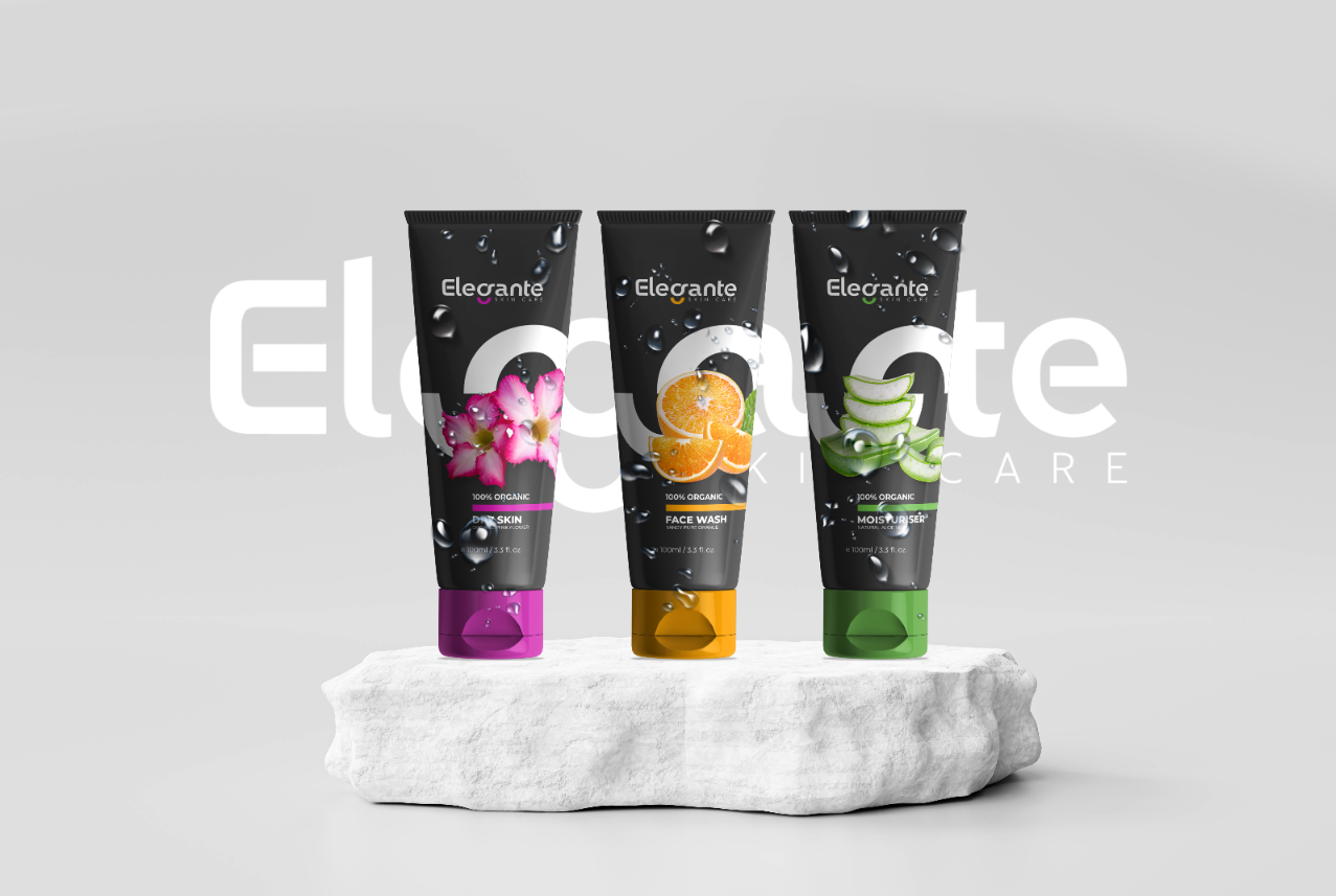 Elegante Skin Care Product & Packaging Design Agency London Uncuva