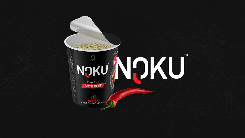 Noku Pot Noodle Retail Packaging Design Agency in Ipswich Suffolk Uncuva