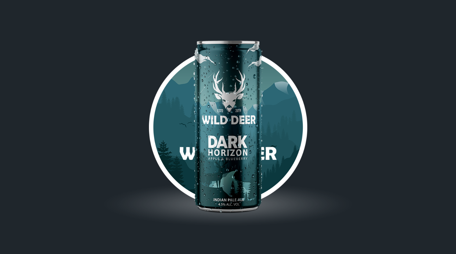Wild Deer Beer Packaging Design Agency in Suffolk Uncuva