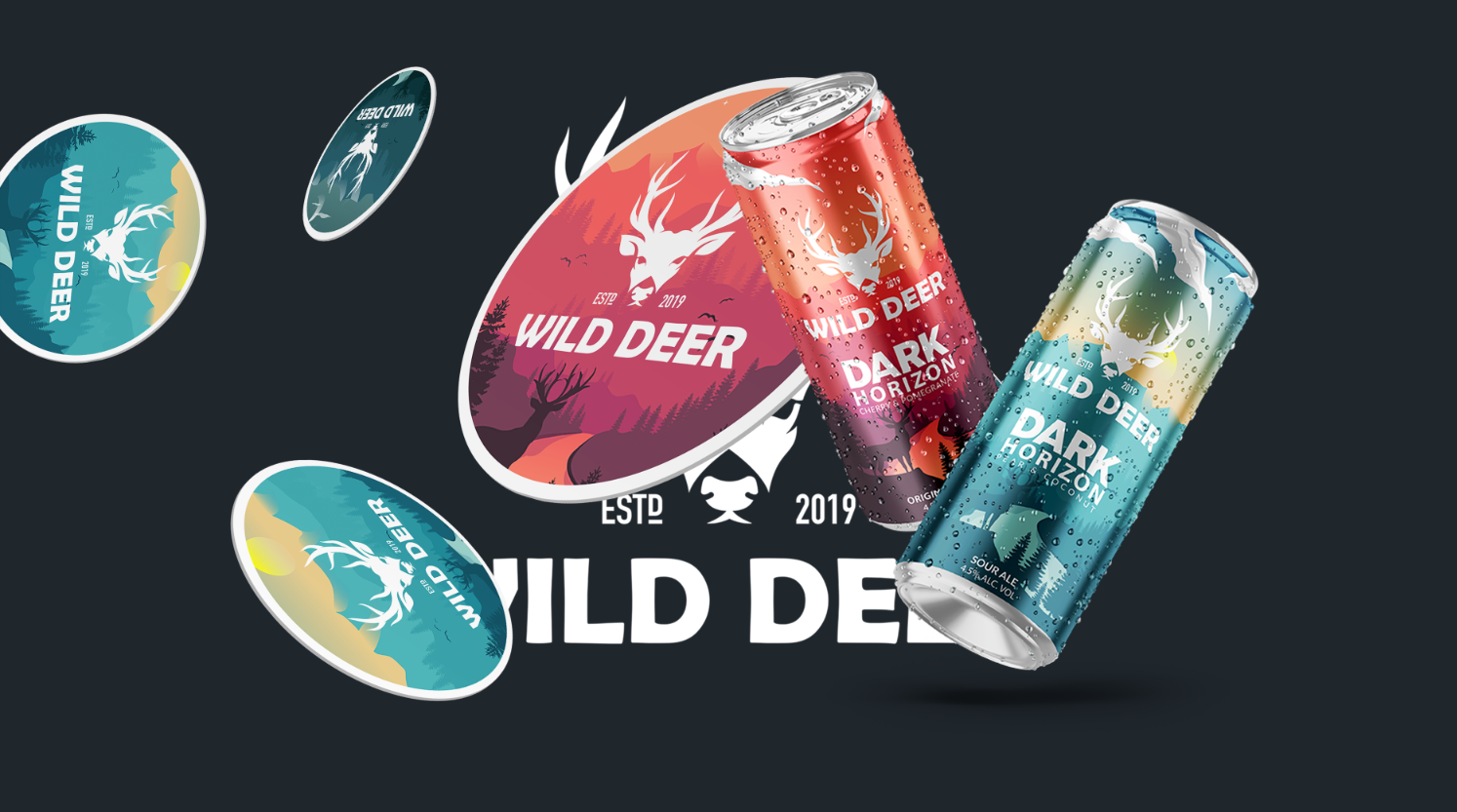 Wild Deer Beer Packaging Design Agency in Woodbridge Suffolk Uncuva