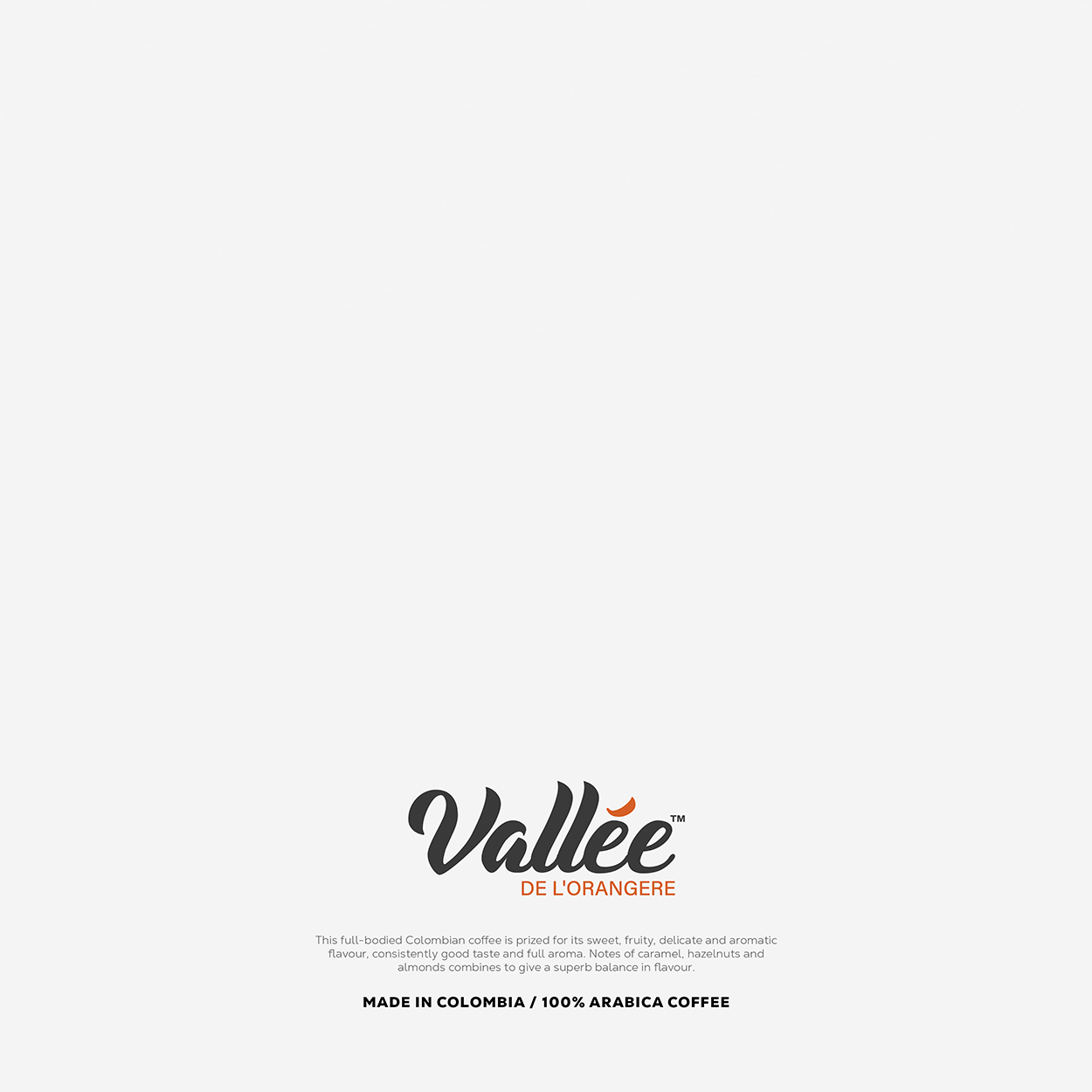 Vallee De'Lorangere Coffee Packaging Design & Branding UK England