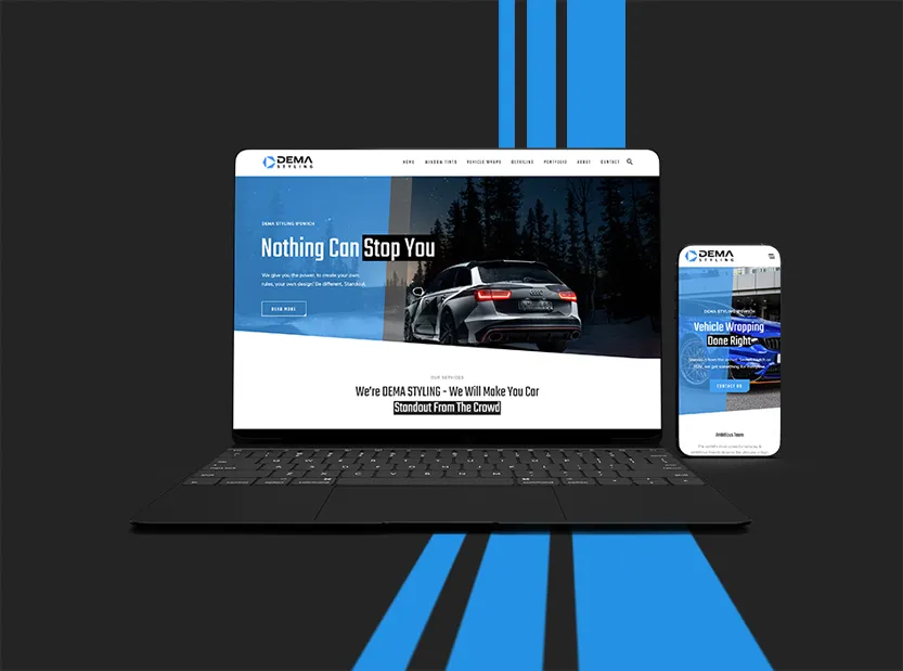 Automotive Web Design Service Suffolk Uncuva Dema Styling