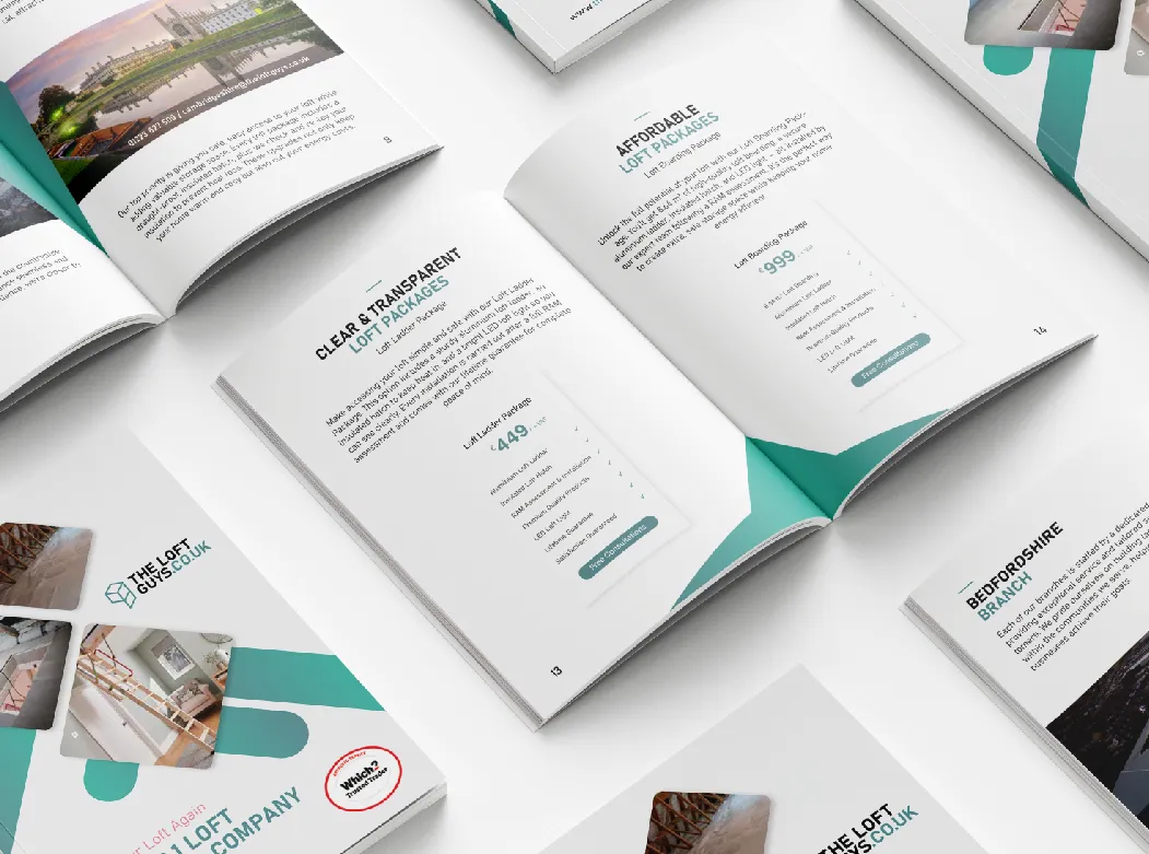Brochure Design & Print Agency Ipswich Suffolk Uncuva Design Ltd The Loft Guys (2)